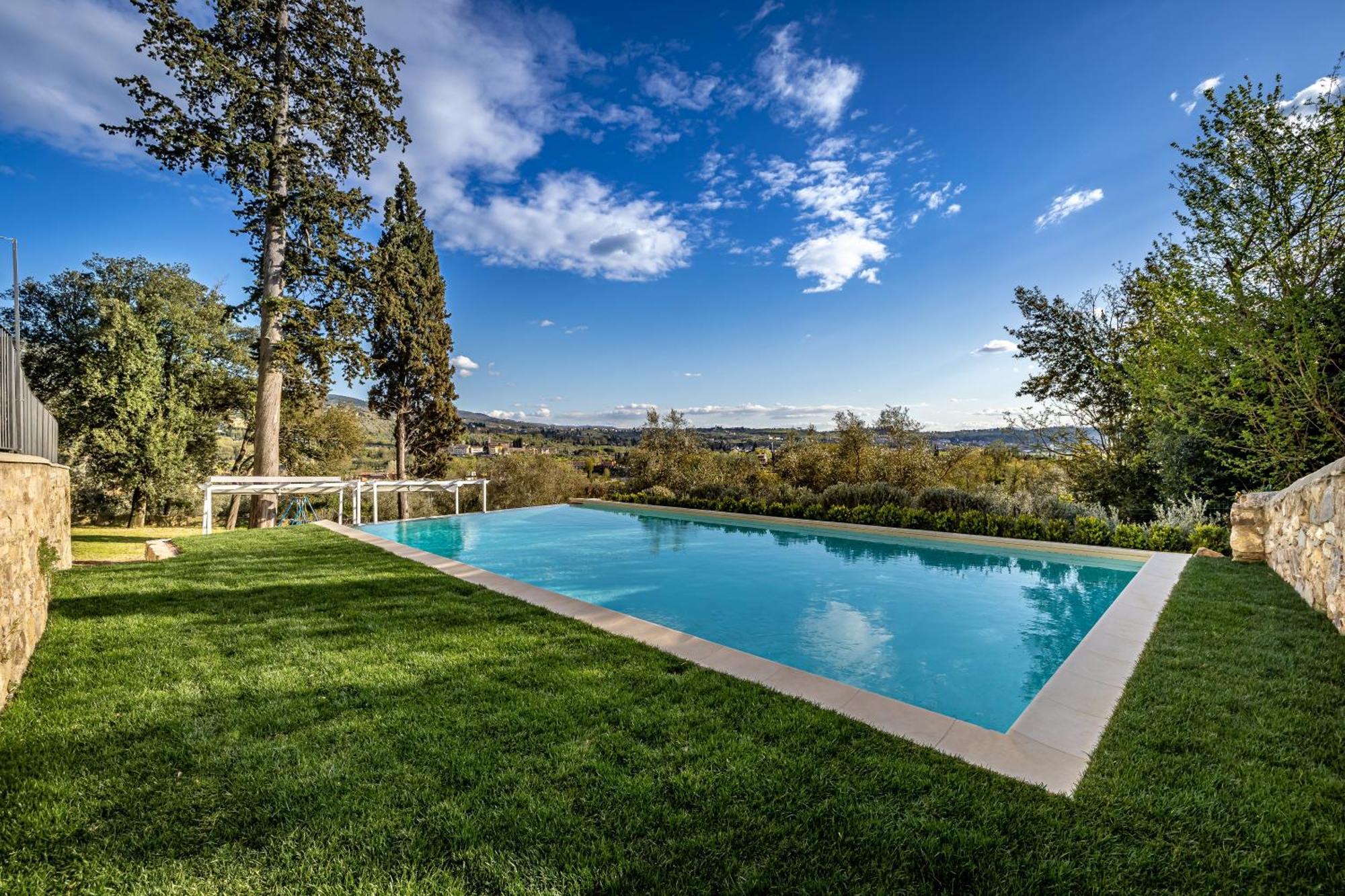 Luxury Villa Tolomei Gucci With Spa San Jacopo al Girone Bagian luar foto