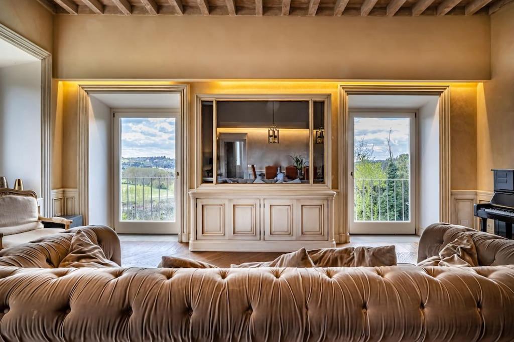Luxury Villa Tolomei Gucci With Spa San Jacopo al Girone Bagian luar foto