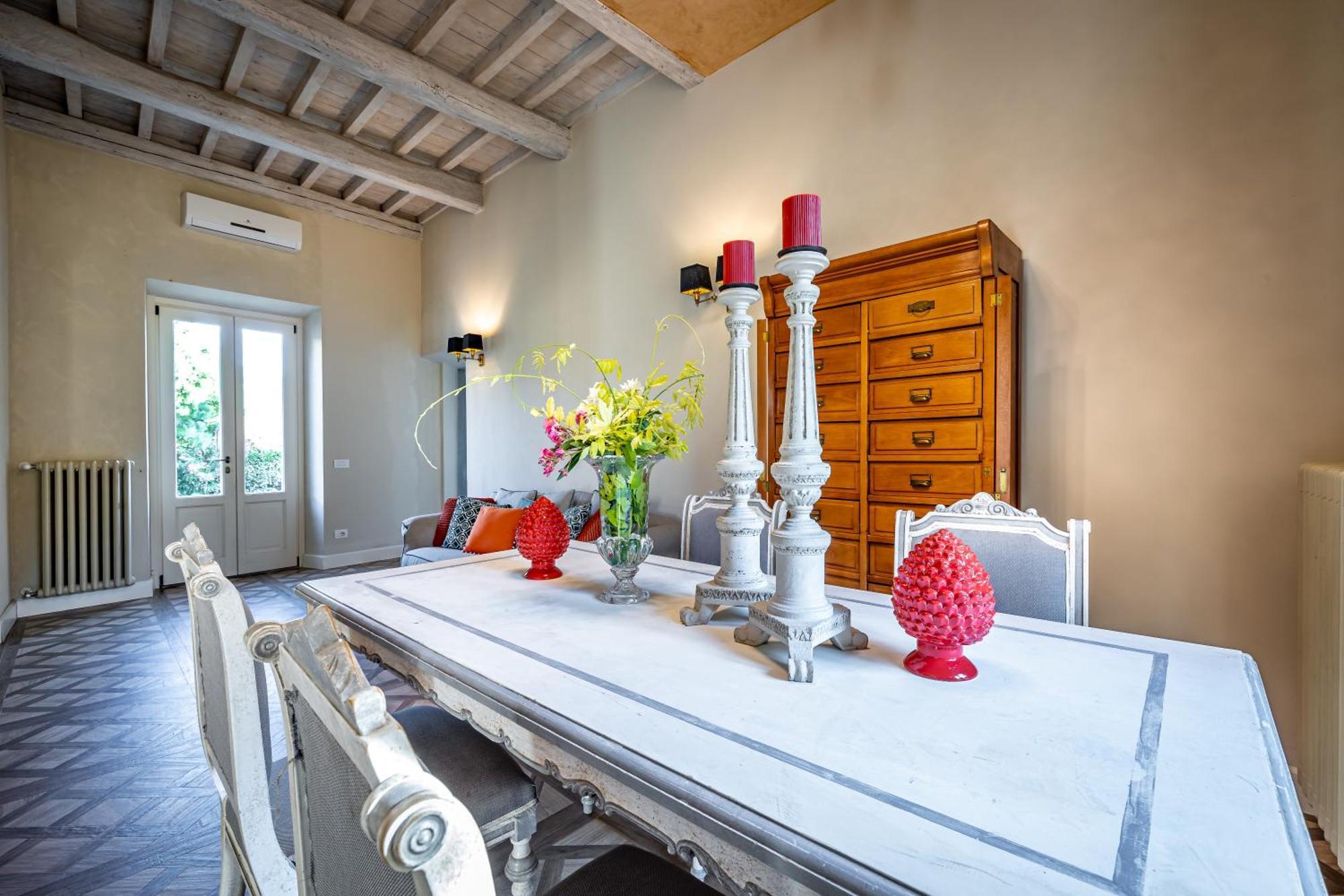 Luxury Villa Tolomei Gucci With Spa San Jacopo al Girone Bagian luar foto