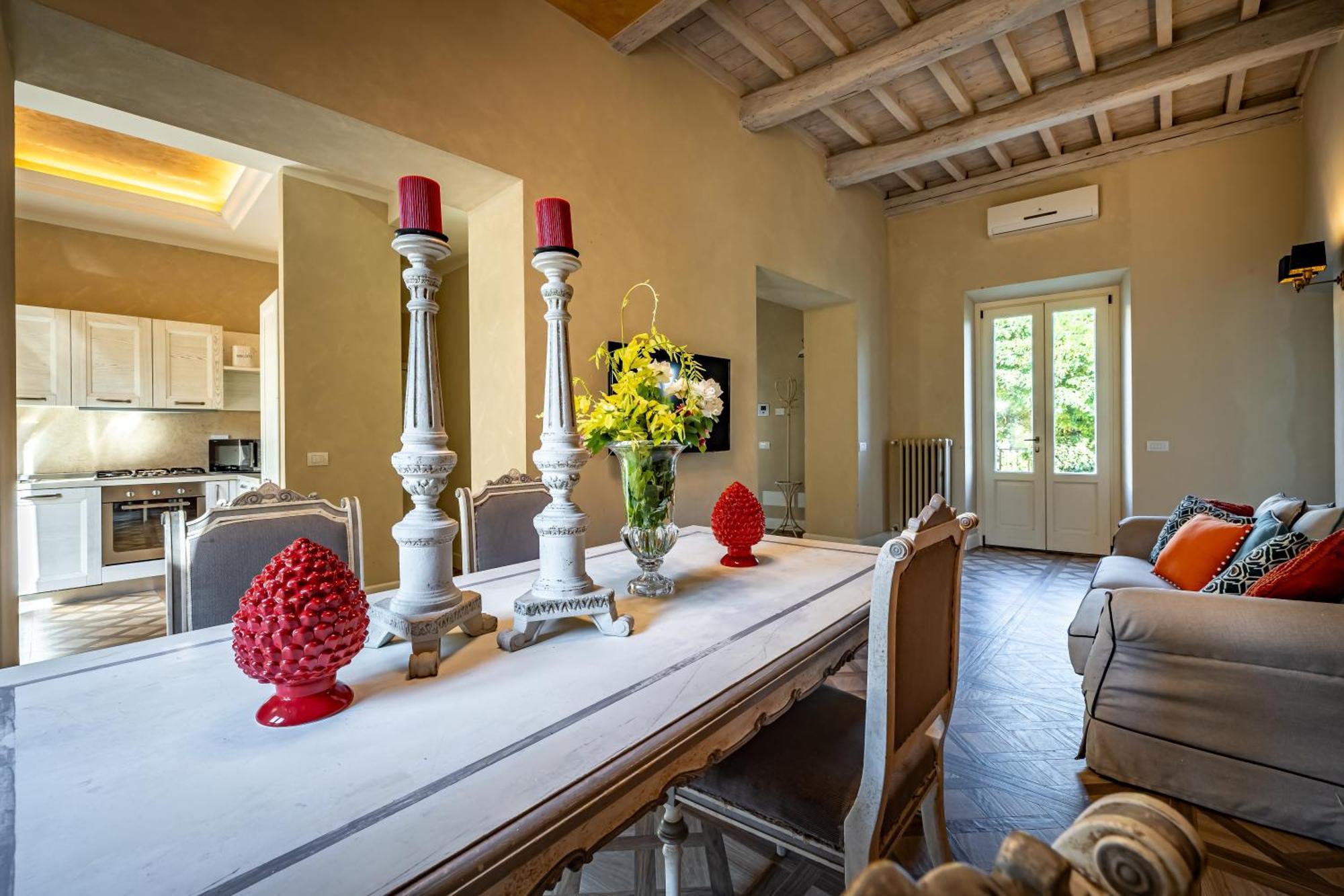 Luxury Villa Tolomei Gucci With Spa San Jacopo al Girone Bagian luar foto